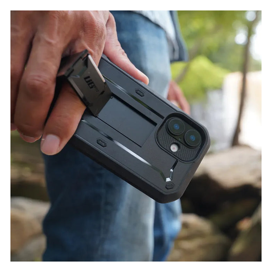 SUPCASE UB Pro Apple iPhone 17 Hoesje Full Protect Kickstand Zwart afbeelding 11