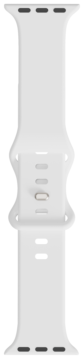 SBG Siliconen - Apple Watch Bandje - 1-11/SE - 38/40/41/42MM - Wit afbeelding 7