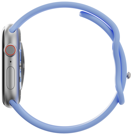 SBG Siliconen - Apple Watch Bandje - 1-11/SE - 38/40/41/42MM - Licht Paars afbeelding 4