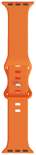 SBG Siliconen - Apple Watch Bandje - 1-11/SE - 38/40/41/42MM - Oranje afbeelding 7