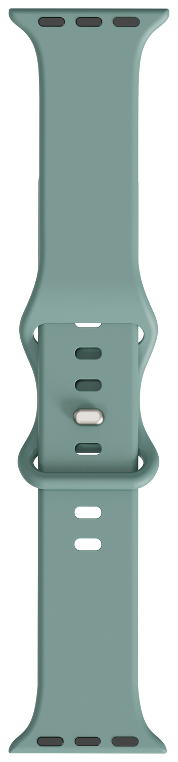 SBG Siliconen - Apple Watch Bandje - 1-11/SE - 38/40/41/42MM - Cactus Groen afbeelding 7