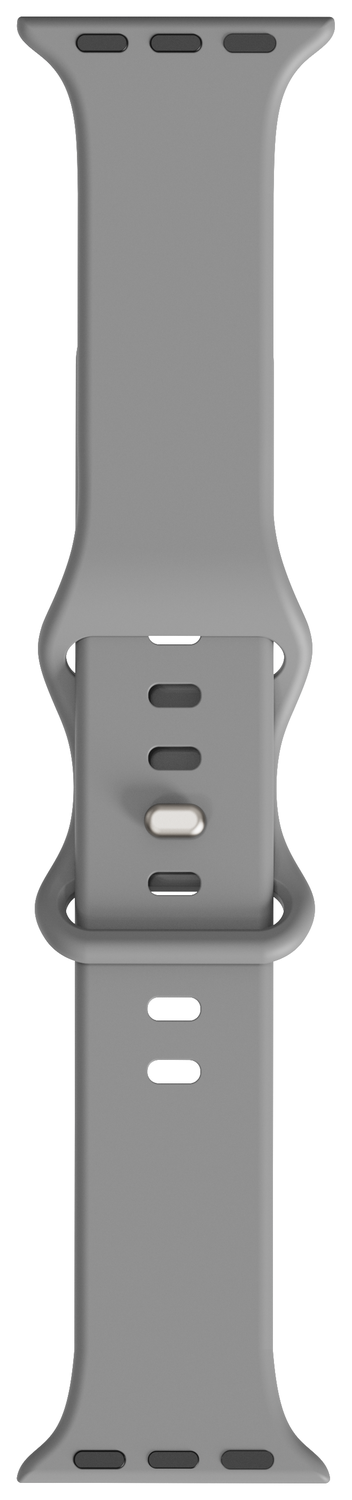 SBG Siliconen - Apple Watch Bandje - 1-11/SE - 38/40/41/42MM - Grijs afbeelding 7