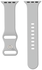 SBG Siliconen - Apple Watch Bandje - 1-11/SE - 38/40/41/42MM - Cloud Grey afbeelding 8