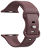 SBG Siliconen - Apple Watch Bandje - 1-11/SE - 38/40/41/42MM - Smoky Purple afbeelding 3