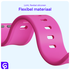 SBG Siliconen - Apple Watch Bandje - 1-11/SE - 38/40/41/42MM - Hot Pink afbeelding 4