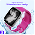 SBG Siliconen - Apple Watch Bandje - 1-11/SE - 38/40/41/42MM - Hot Pink afbeelding 2