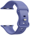 SBG Siliconen - Apple Watch Bandje - 1-11/SE - 38/40/41/42MM - Lavender afbeelding 3