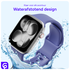 SBG Siliconen - Apple Watch Bandje - 1-11/SE - 38/40/41/42MM - Lavender afbeelding 2