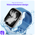 SBG Siliconen - Apple Watch Bandje - 1-11/SE - 38/40/41/42MM - Blauw afbeelding 2
