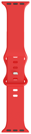 SBG Siliconen Apple Watch Band 1-11/SE/Ultra - 49/46/45/44/42MM - Rood afbeelding 7