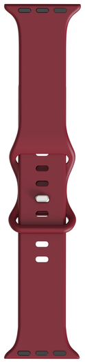 SBG Siliconen Apple Watch Band 1-11/SE/Ultra - 49/46/45/44/42MM - Bordeaux afbeelding 7