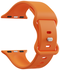 SBG Siliconen Apple Watch Band 1-11/SE/Ultra - 49/46/45/44/42MM - Oranje afbeelding 3