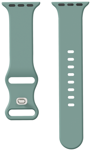 SBG Siliconen Apple Watch Band 1-11/SE/Ultra - 49/46/45/44/42MM - Cactus Groen afbeelding 8