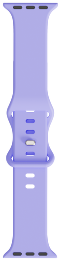 SBG Siliconen Apple Watch Band 1-11/SE/Ultra - 49/46/45/44/42MM - Lila afbeelding 7