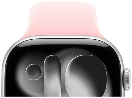SBG Siliconen Apple Watch Band 1-11/SE/Ultra - 49/46/45/44/42MM - Roze afbeelding 5