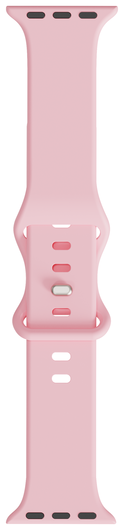 SBG Siliconen Apple Watch Band 1-11/SE/Ultra - 49/46/45/44/42MM - Roze afbeelding 7