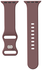 SBG Siliconen Apple Watch Band 1-11/SE/Ultra - 49/46/45/44/42MM - Smoky Purple afbeelding 8