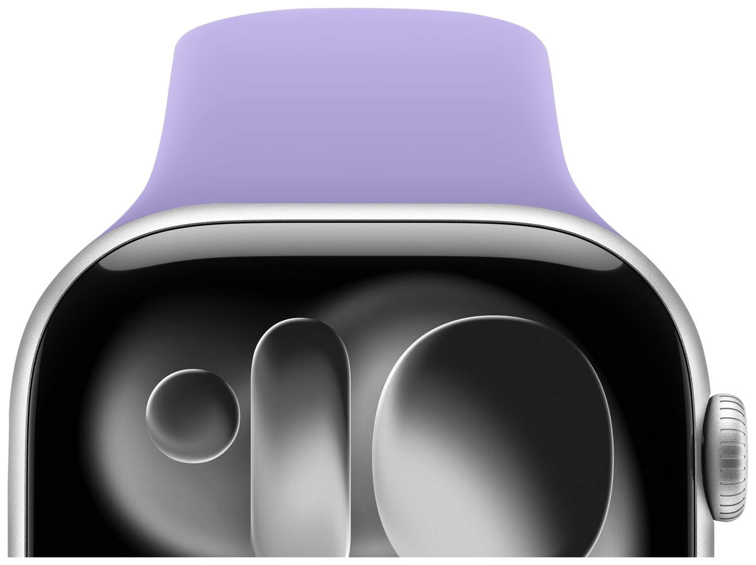 SBG Siliconen Apple Watch Band 1-11/SE/Ultra - 49/46/45/44/42MM - Lavender Grijs afbeelding 5