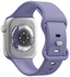 SBG Siliconen Apple Watch Band 1-11/SE/Ultra - 49/46/45/44/42MM - Lavender Grijs afbeelding 2