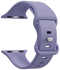 SBG Siliconen Apple Watch Band 1-11/SE/Ultra - 49/46/45/44/42MM - Lavender Grijs afbeelding 3