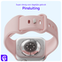SBG Siliconen Apple Watch Band 1-11/SE/Ultra - 49/46/45/44/42MM - Licht Roze afbeelding 3