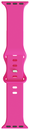 SBG Siliconen Apple Watch Band 1-11/SE/Ultra - 49/46/45/44/42MM - Hot Pink afbeelding 7