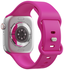 SBG Siliconen Apple Watch Band 1-11/SE/Ultra - 49/46/45/44/42MM - Hot Pink afbeelding 2