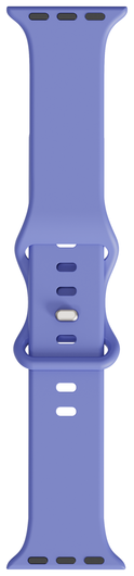SBG Siliconen Apple Watch Band 1-11/SE/Ultra - 49/46/45/44/42MM - Lavender afbeelding 7
