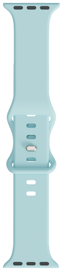 SBG Siliconen Apple Watch Band 1-11/SE/Ultra - 49/46/45/44/42MM - Groen Blauw afbeelding 7