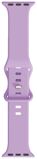 SBG Siliconen Apple Watch Band 1-11/SE/Ultra - 49/46/45/44/42MM - Paars afbeelding 7