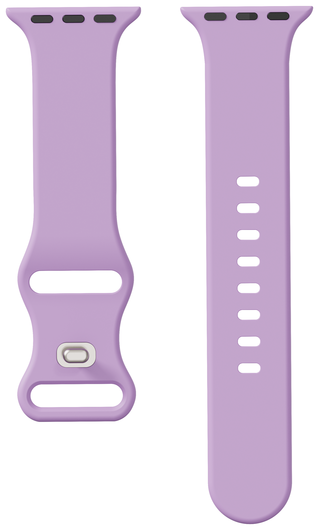 SBG Siliconen Apple Watch Band 1-11/SE/Ultra - 49/46/45/44/42MM - Paars afbeelding 8