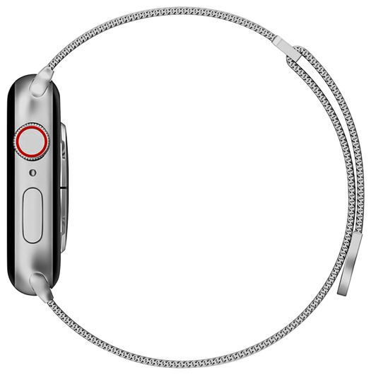 SBG Milanees - Apple Watch Bandje - 1-11/SE - 38/40/41/42MM - Zilver afbeelding 13