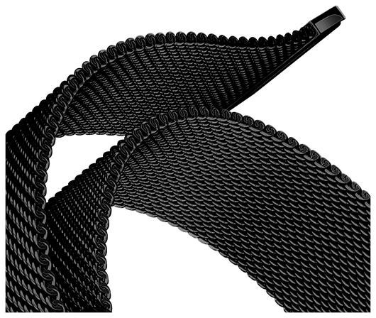 SBG Milanees - Apple Watch Bandje - 1-11/SE - 38/40/41/42MM - Zwart afbeelding 11