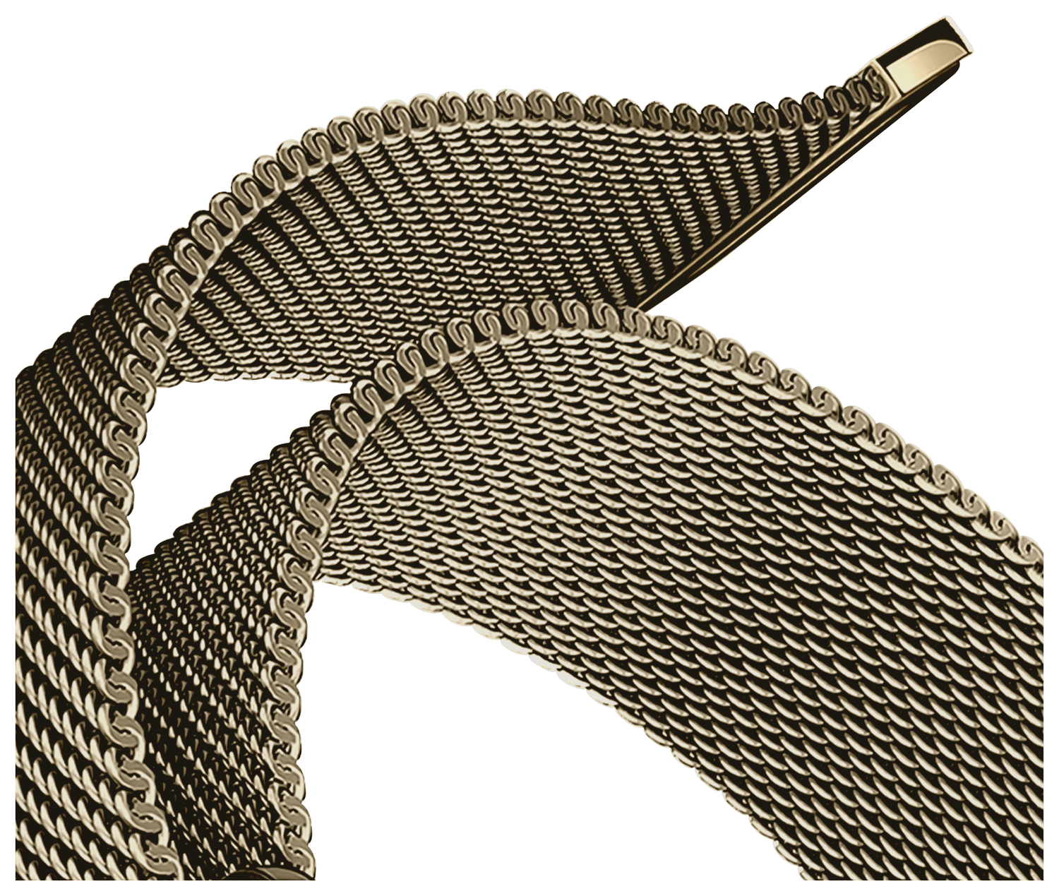 SBG Milanees - Apple Watch Bandje - 1-11/SE - 38/40/41/42MM - Goud afbeelding 12