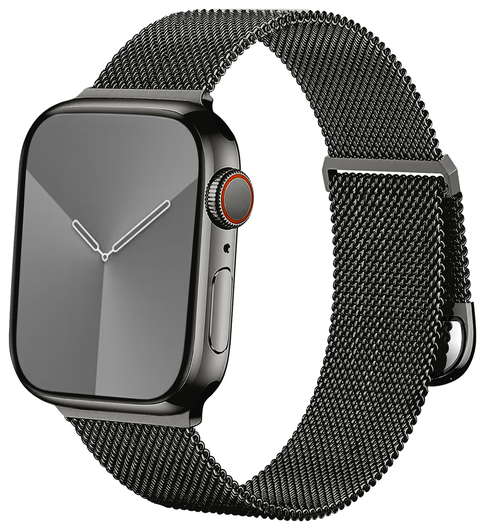 SBG Milanees - Apple Watch Bandje - 1-11/SE - 38/40/41/42MM - Grijs afbeelding 10