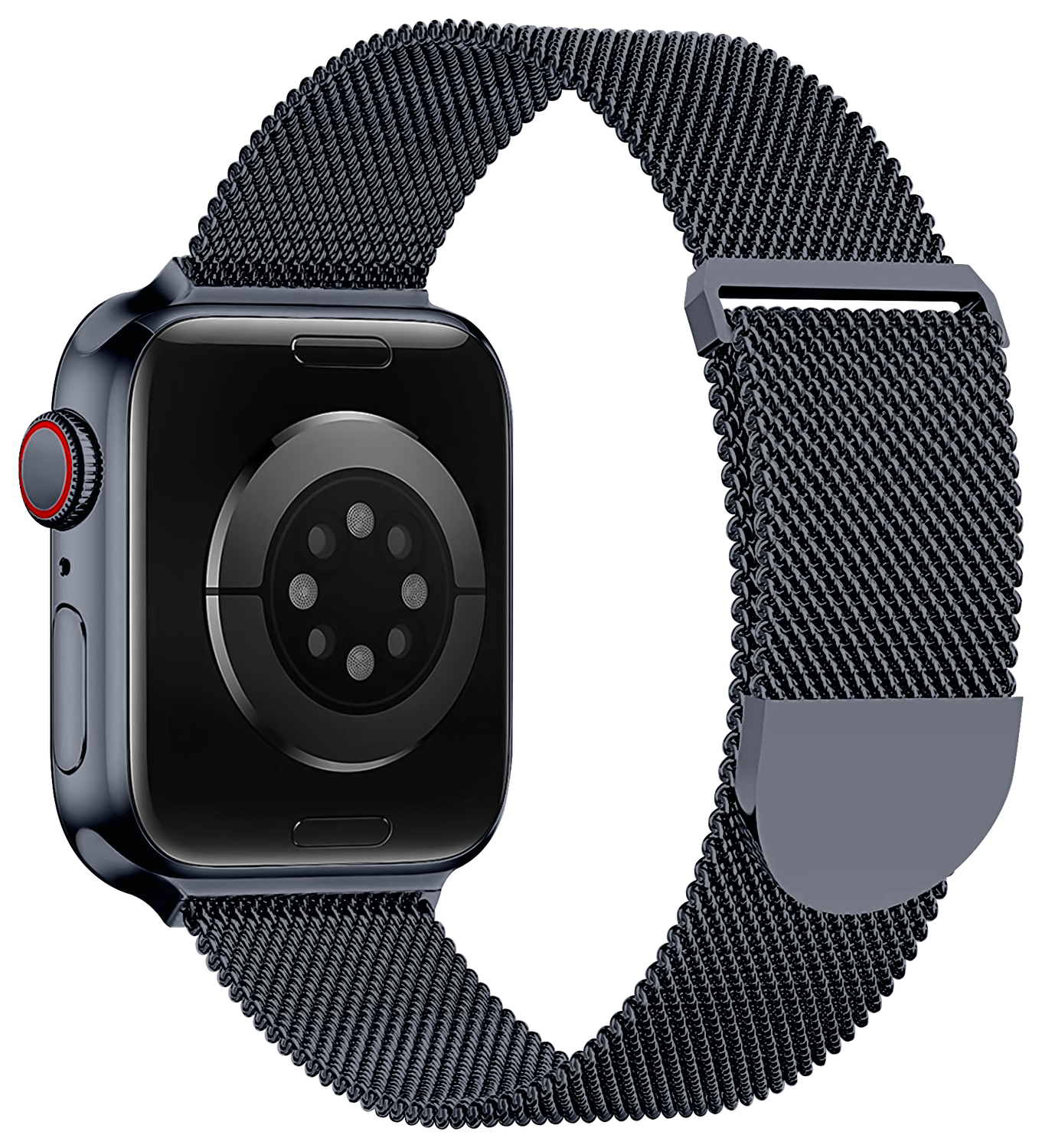 SBG Milanees - Apple Watch Bandje - 1-11/SE - 38/40/41/42MM - Blauw afbeelding 10