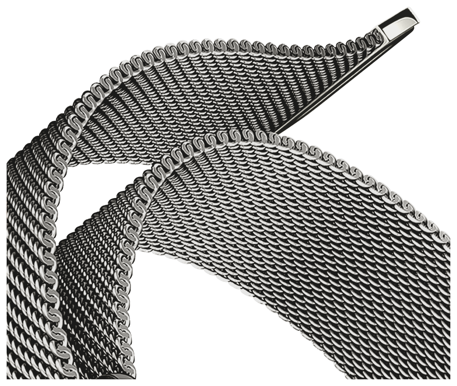 SBG Milanees - Apple Watch Bandje - 1-11/SE - 38/40/41/42MM - Starlight afbeelding 11