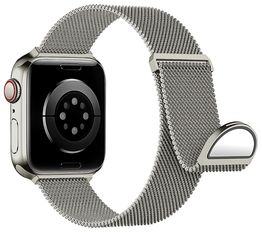 SBG Milanees - Apple Watch Bandje - 1-11/SE - 38/40/41/42MM - Starlight afbeelding 14