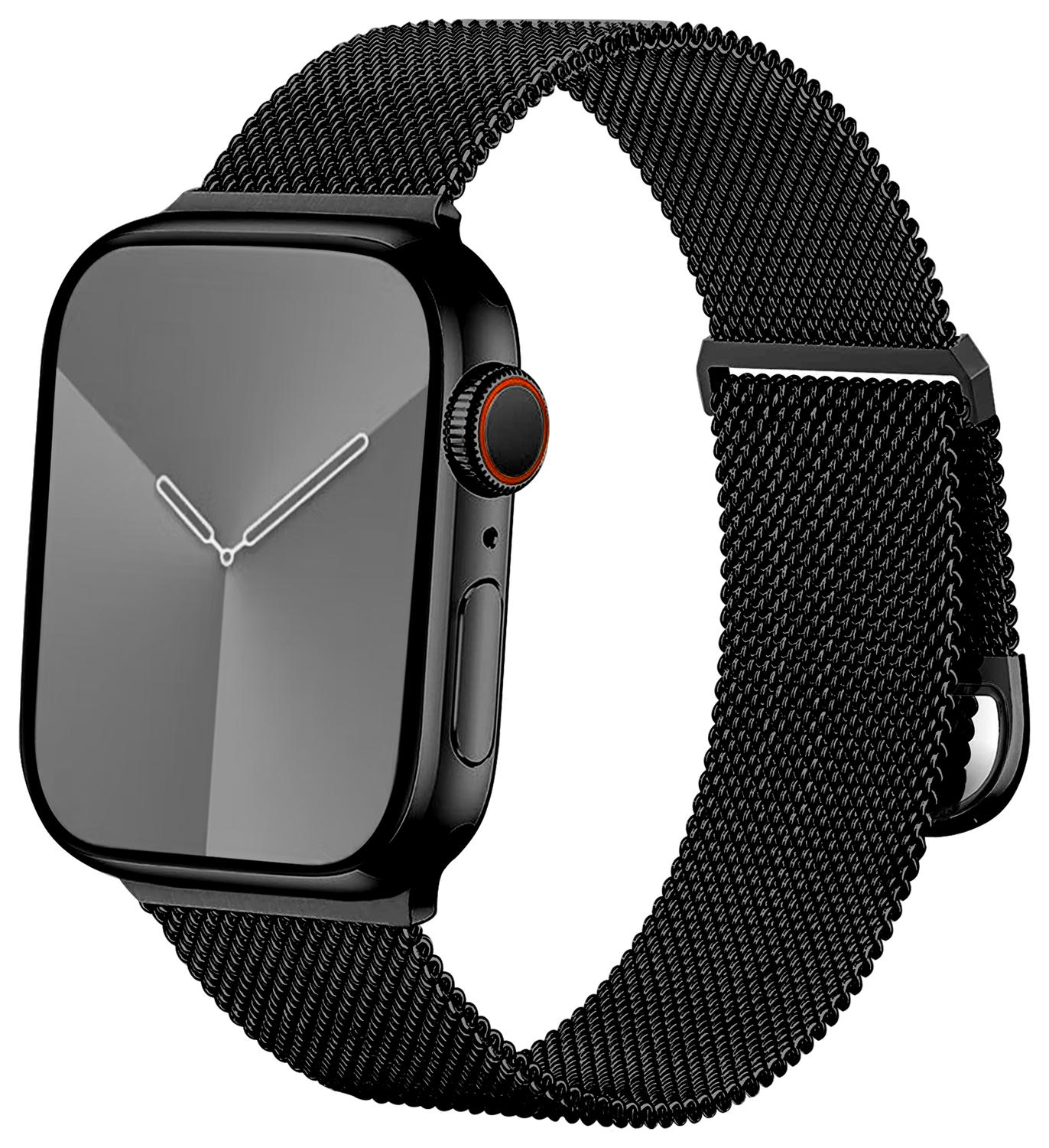 SBG Milanees - Apple Watch Bandje - 1-11/SE/Ultra - 49/46/45/44/42MM - Zwart afbeelding 9