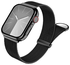 SBG Milanees - Apple Watch Bandje - 1-11/SE/Ultra - 49/46/45/44/42MM - Zwart