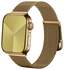 SBG Milanees - Apple Watch Bandje - 1-11/SE/Ultra - 49/46/45/44/42MM - Goud afbeelding 10