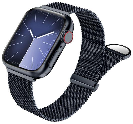 SBG Milanees - Apple Watch Bandje - 1-11/SE/Ultra - 49/46/45/44/42MM - Blauw afbeelding 1
