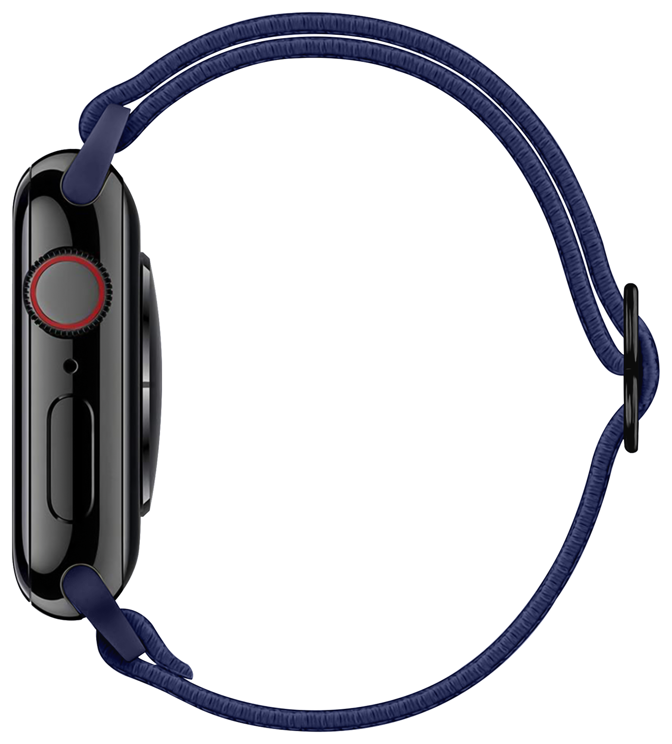 SBG Nylon - Apple Watch Bandje - 1-11/SE - 38/40/41/42MM - Navy Blauw afbeelding 6