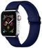 SBG Nylon - Apple Watch Bandje - 1-11/SE - 38/40/41/42MM - Navy Blauw