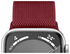 SBG Nylon - Apple Watch Bandje - 1-11/SE - 38/40/41/42MM - Bordeaux afbeelding 4
