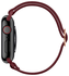 SBG Nylon - Apple Watch Bandje - 1-11/SE - 38/40/41/42MM - Bordeaux afbeelding 6