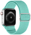 SBG Nylon - Apple Watch Bandje - 1-11/SE - 38/40/41/42MM - Mint Groen afbeelding 2