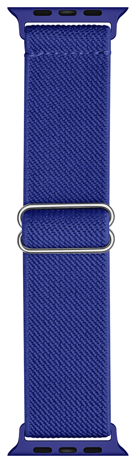 SBG Nylon - Apple Watch Bandje - 1-11/SE - 38/40/41/42MM - Blauw afbeelding 11