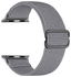 SBG Nylon - Apple Watch Bandje - 1-11/SE/Ultra - 49/46/45/44/42MM - Grijs afbeelding 3