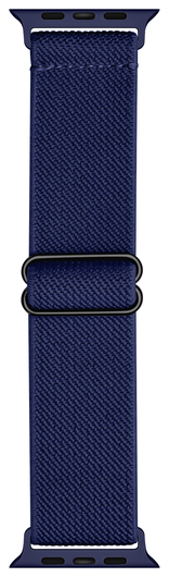 SBG Nylon - Apple Watch Bandje - 1-11/SE/Ultra - 49/46/45/44/42MM - Navy Blauw afbeelding 5